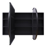 Recessed Framed 2 of Doors Medicine Cabinet with Adjustable Shelves