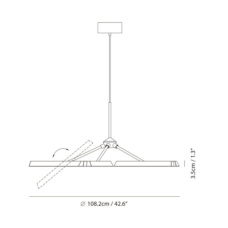 Konnect Pendant PL10, Matte Black