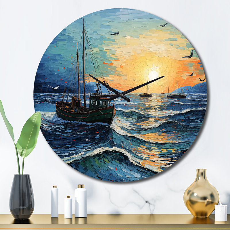 Horloge murale Vangogh, Grand