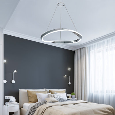 Dimmable LED Globe Chandelier