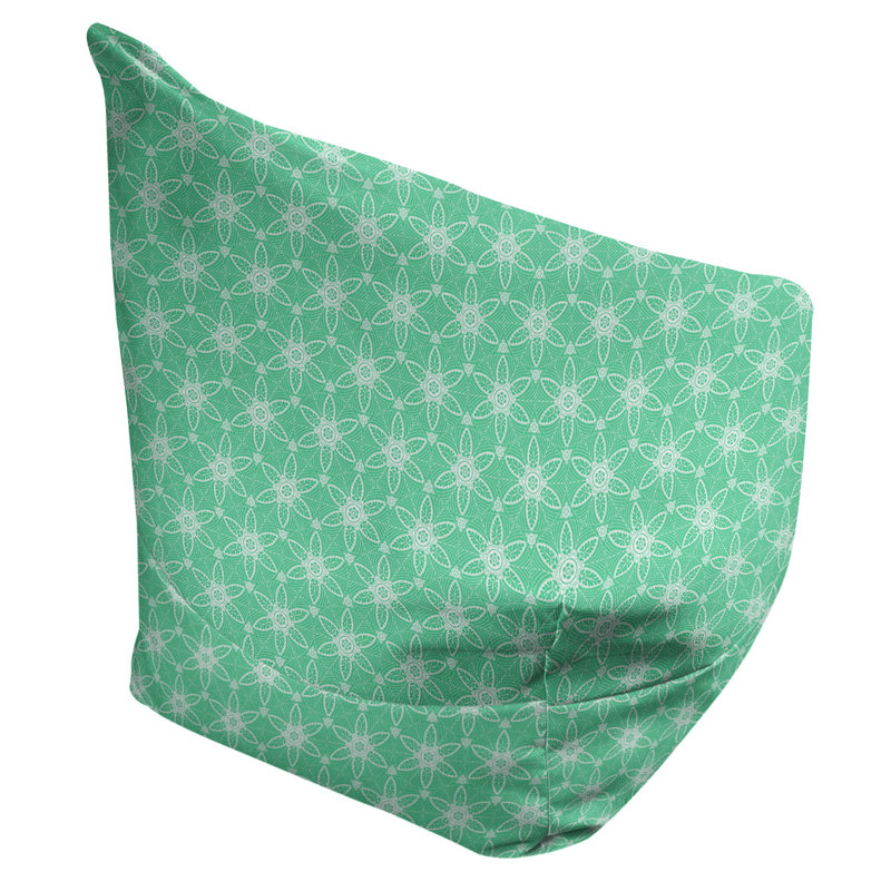 Fauteuil à billes et méridienne standard Leffel, H 120 po x l 31 po x P 60 po, Vert, Pas de bourre