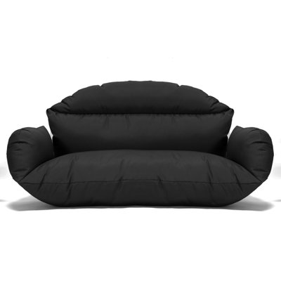 Fauteuil d'œuf d'extérieur pour 2 personnes avec support Samaira