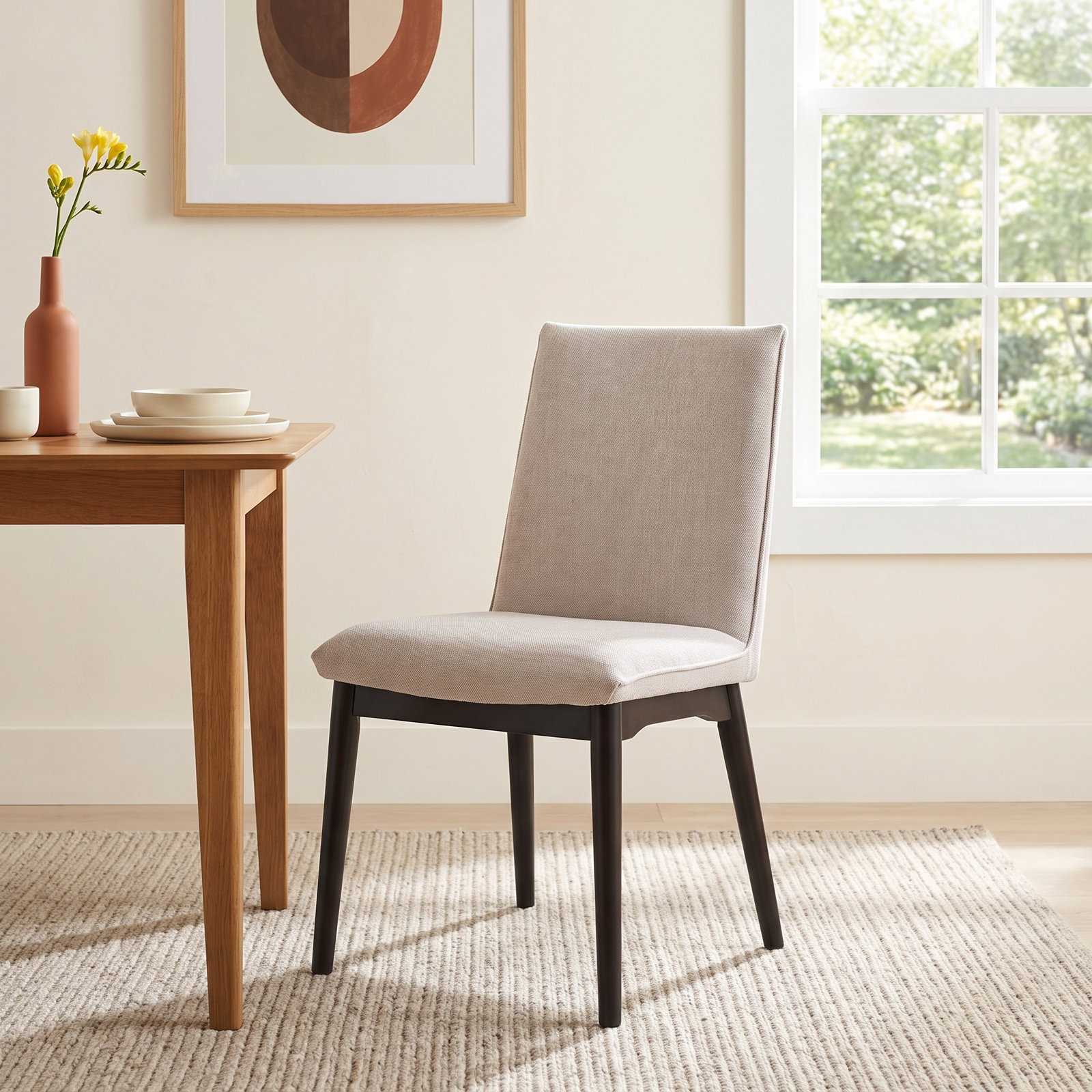 Arawn Dining Chair, Beige