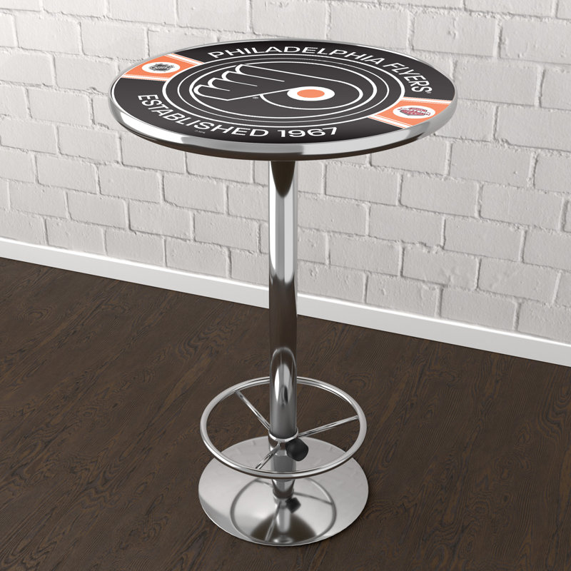 Table de bar avec repose-pieds Philadelphia Flyers