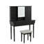 Meuble-lavabo l 42,24 po avec tabourets et miroirs-1648415355