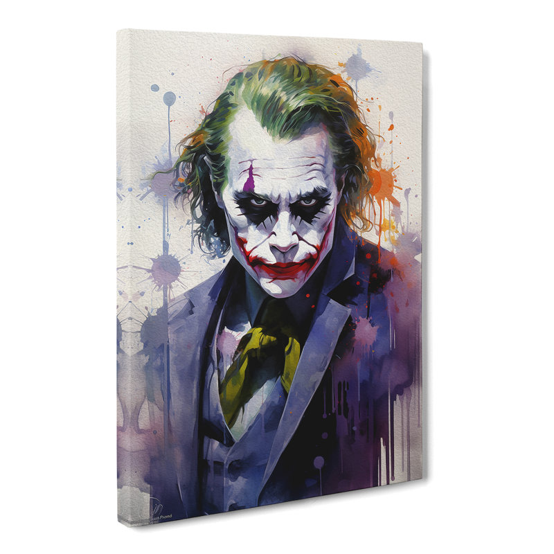 Joker Conceptual No.2 - Print, 76cm H x 50cm W x 3cm D