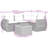 Vidaxl Garden Sofa Set Grey