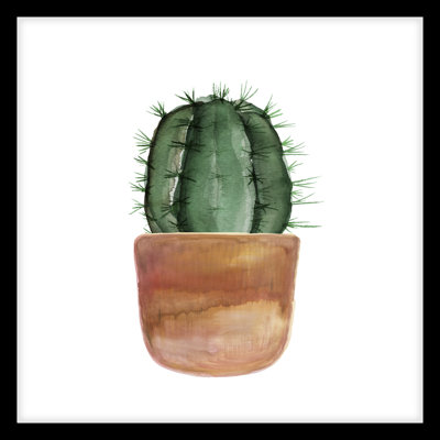 Short and Round 2 Framed Painting Canvas
