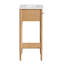 Ensemble de meuble-lavabo simple 18 po avec plateau en céramique Modway Zaire-94387490-94387491