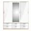 Norberto 3 Door Manufactured Wood Wardrobe