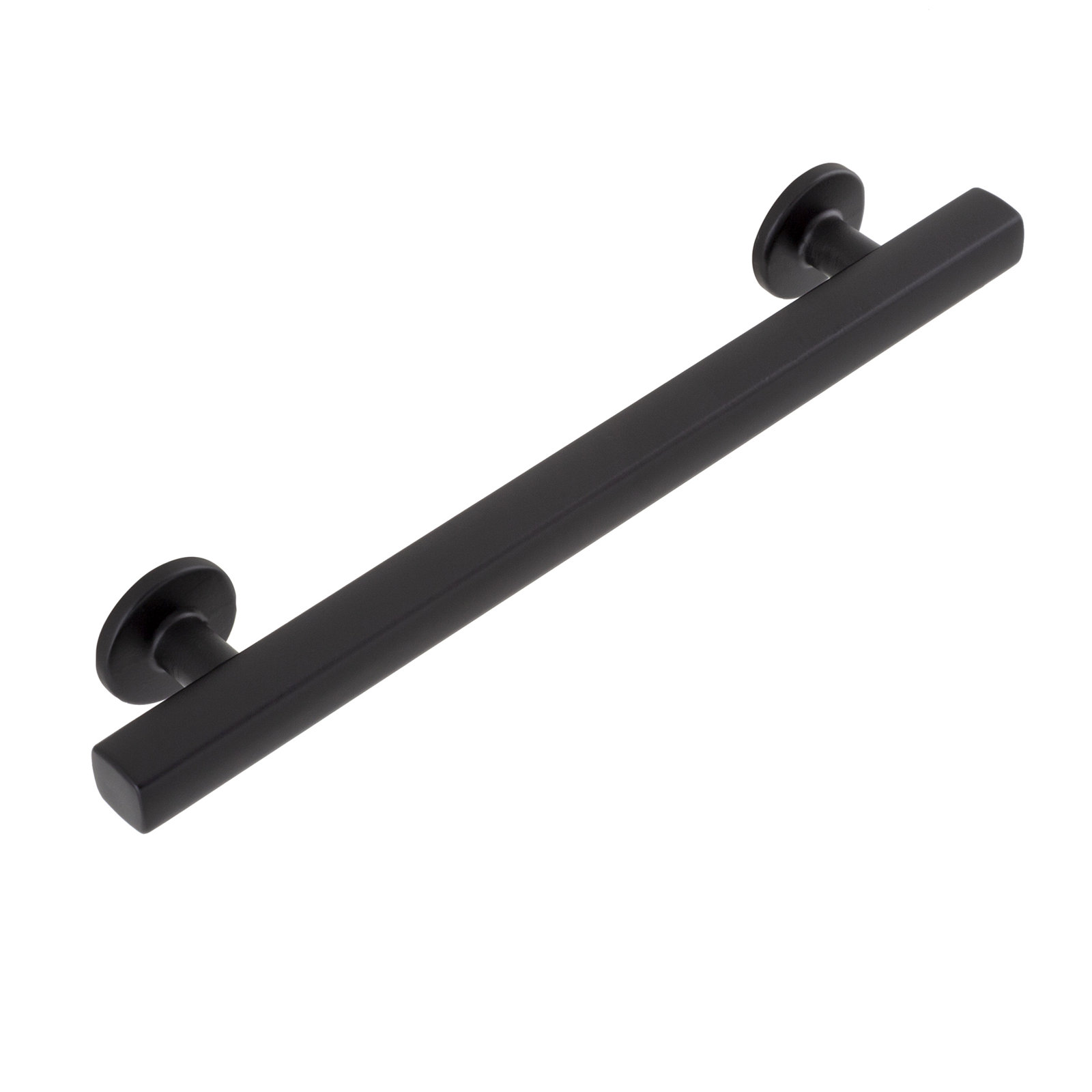 Flynn Bar Drawer Pull, Matte Black, 5.5"