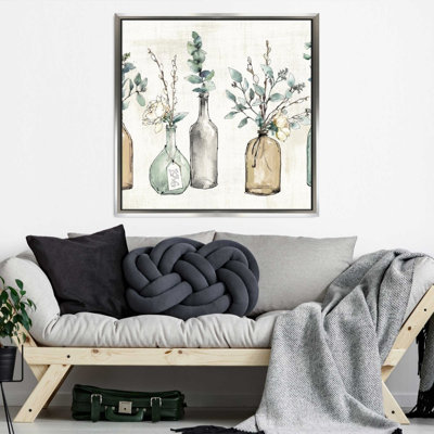 «Modern Farmhouse I Amber» par Anne Tavoletti - Impression sur toile
