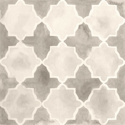 Tuile d'aquarelle neutre IV