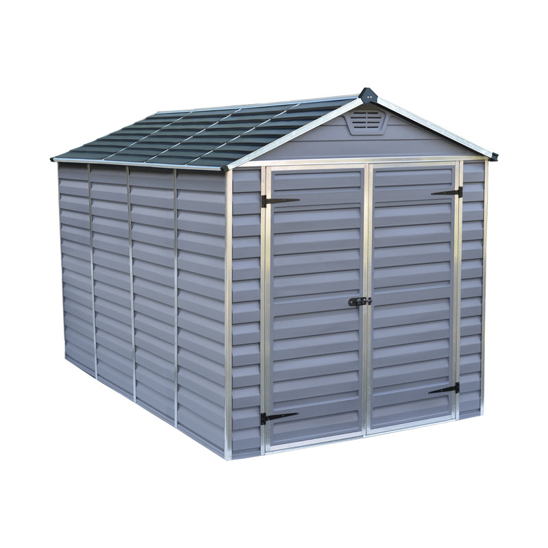 Skylight 10 ft. W x 6 ft. D Apex Polycarbonate Shed
