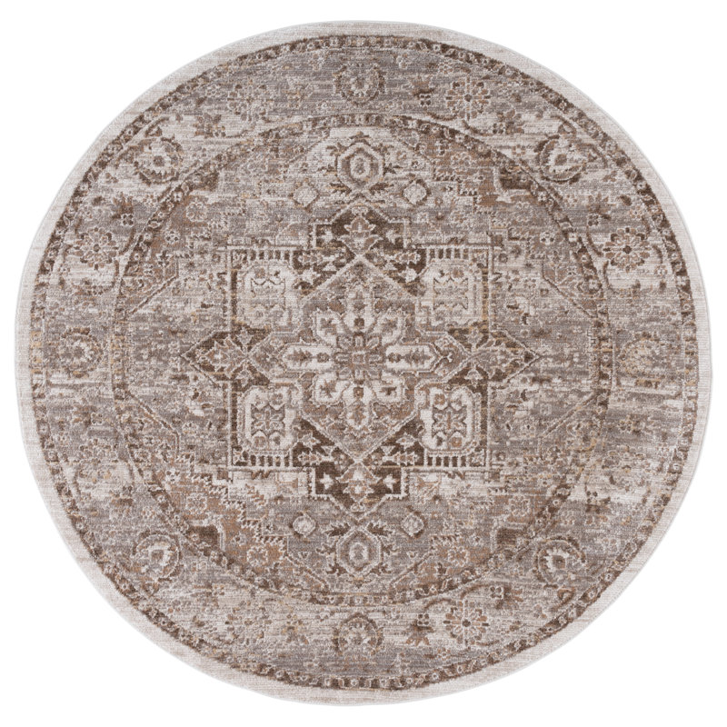 Hazel 500 Performance Oriental Rug, Round 6'