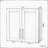 Stackable Wall Mounted Storage Cabinet