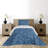 Traditional Polyester Abstract Coverlet