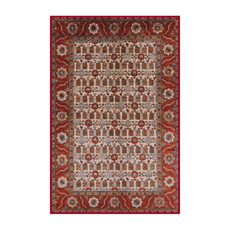 Moroccan Indoor Rug, Rectangle 6' x 9'