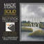 «Salt Marshes I», reproduction encadrée de qualité supérieure - prête à être accrochée - aucun clou requis - aucun clou requis-2083267362-2083267370
