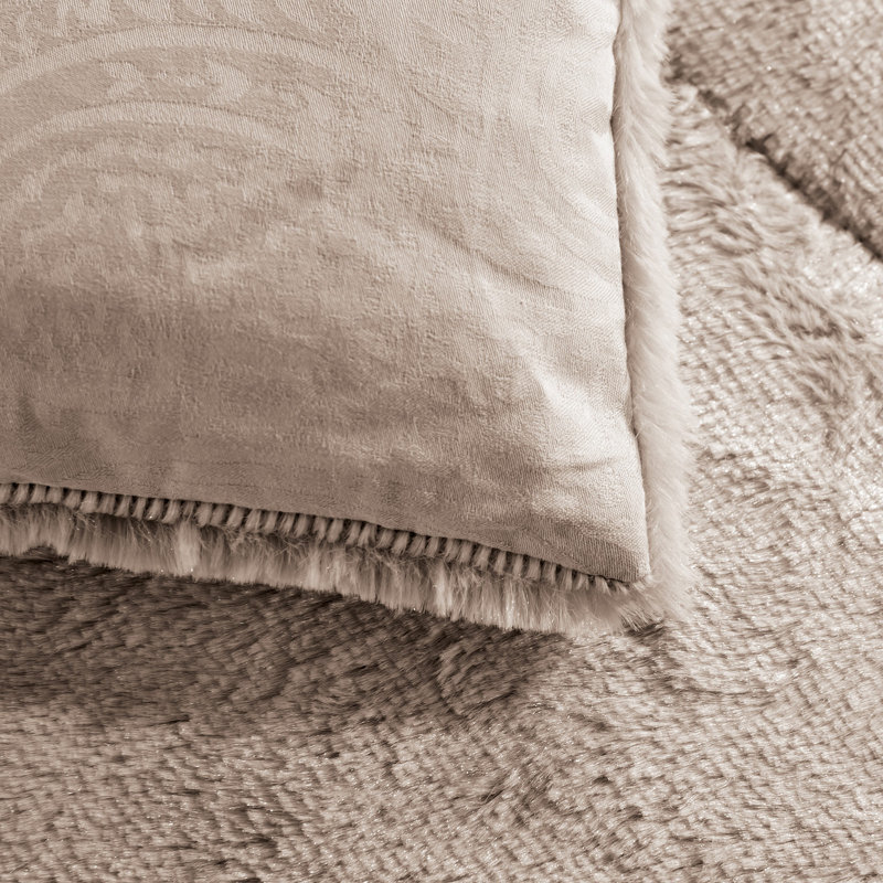 Couverture en jacquard Wesley, Tortilla, Jeté