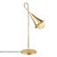 Lampe de table dorée 22,4 "