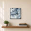Indigo et gris In the Clouds par Eclipse II - impression sur toile-130853612