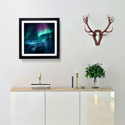 Northern Lights Realism No.1 - Framed Print