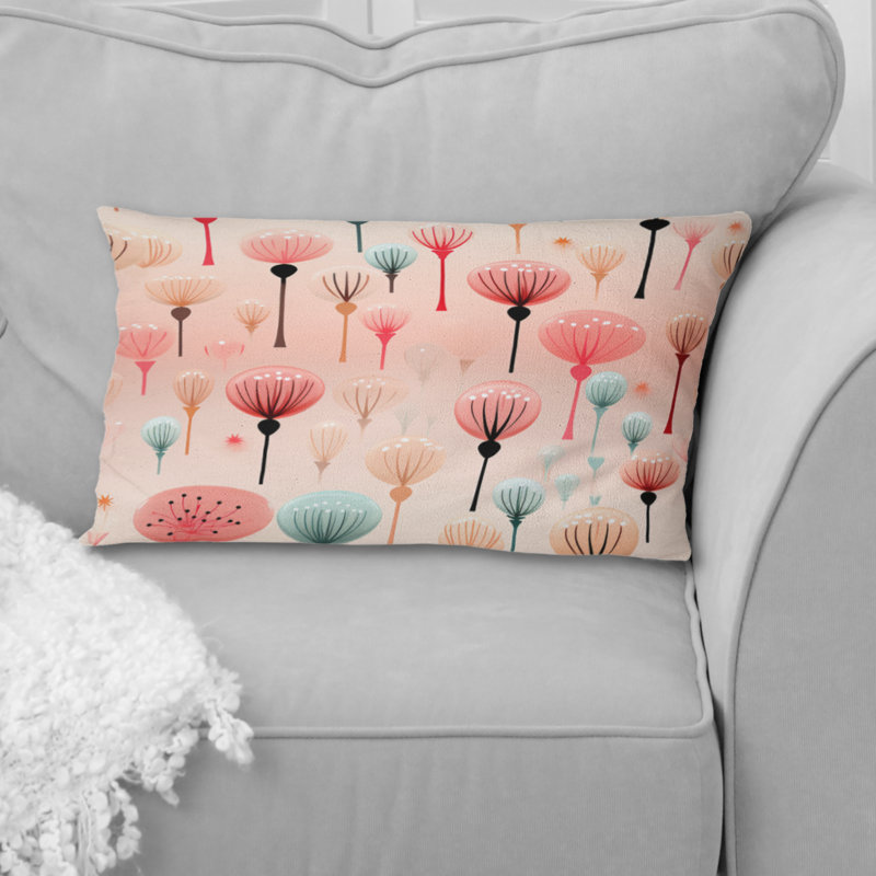 Coussin Pastel Glam Candle I - imprimé