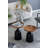 Chrystian Solid Wood Top End Table Set