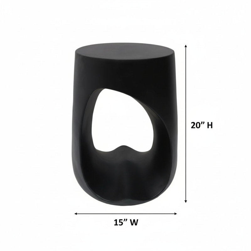 TABLE DE BUREAU / DE BASE Bali, Noir