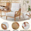 Fauteuil d'appoint en rotin-982385366