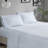 Stripe Bedding With Comforter And Sheets - Grey, Navy, Blue Colors King Size In Wrinkle-
