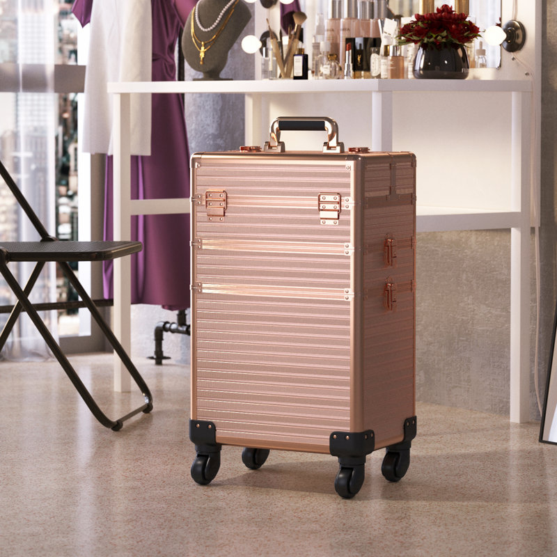 Plastic Makeup Organiser, Pink