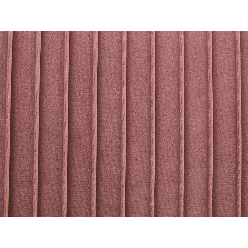 Bodner Velvet Upholstered Bench, Pink