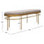 Banc rembourré Janvey-1220720760