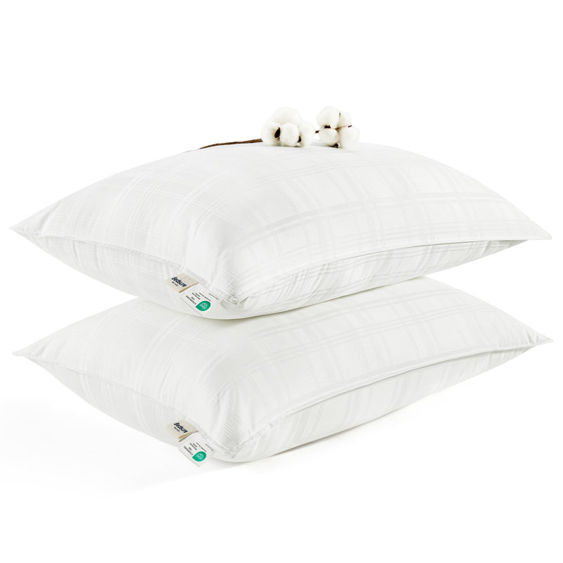 Coussins de lit avec housse respirante, Très grand lit