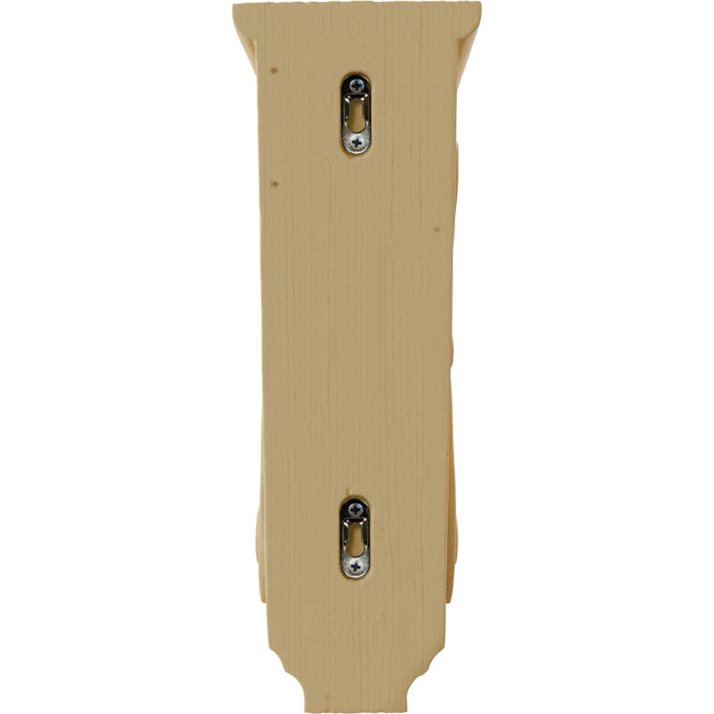 Support en bois / corbeau, Aulne, H 7 po x l 3,5 po x P 4 po
