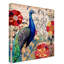 «Peacock Decor» par Art Licensing Studio, reproduction d'art graphique sur toile tendue-31871683