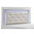Glamorous Design 1Pc Bed Button-Tufted LED Headboard Faux Alligator Embossed Textured Panels Bed