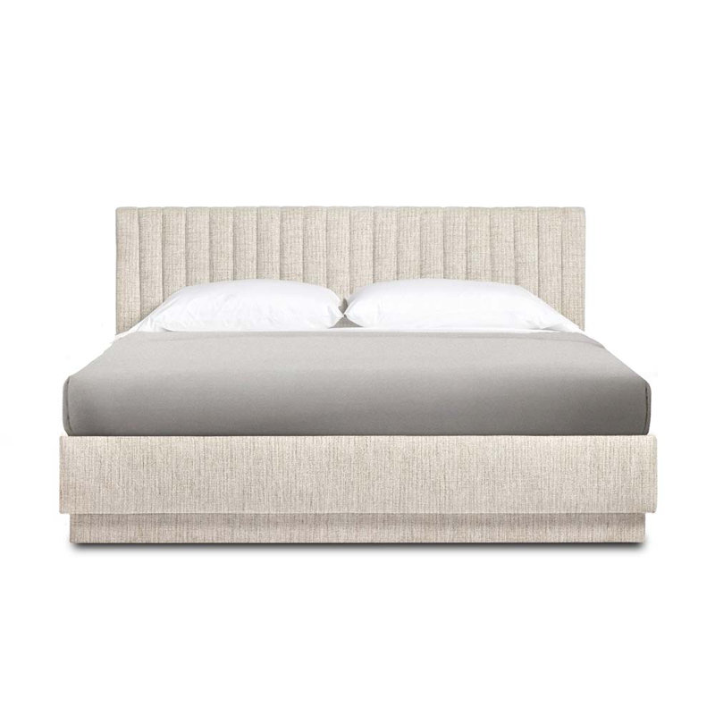 Skylar Upholstered Bed, Aria Sand, King
