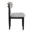 Chaise rembourrée en bois massif Lixy-462644747