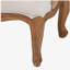 Fauteuil d'appoint à assise basse Traditional French Beige