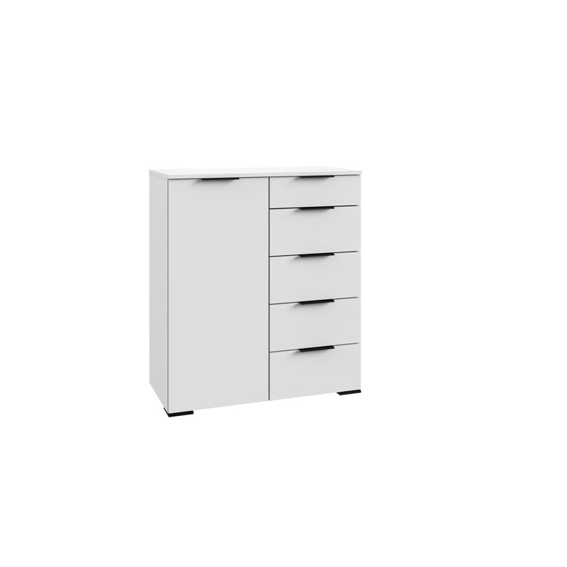 Stijn 81cm W 5 - Drawer Chest of Drawers