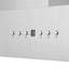 Hotte murale à conduit 30 pouces en acier inoxydable brossé KECOM 500 CFM