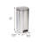 Steel Step On Kitchen Trash Can - 7.92 Gallons