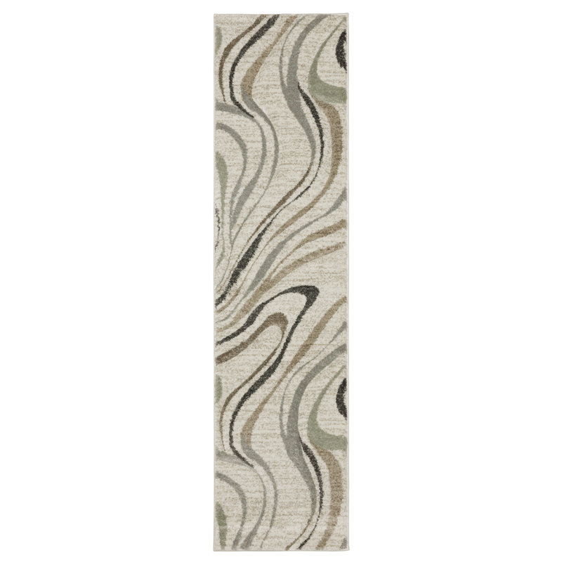 Ipek Abstract Indoor Rug, Runner 1'10" x 7'6"