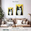 Tux Brampt sur jaune-108599906