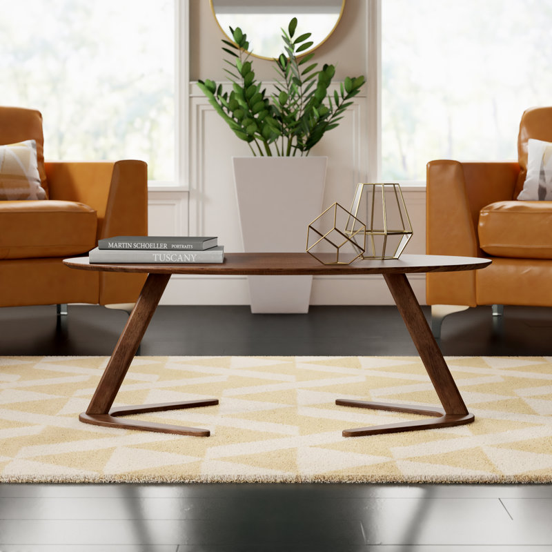 Bardem Solid Wood Single Coffee Table