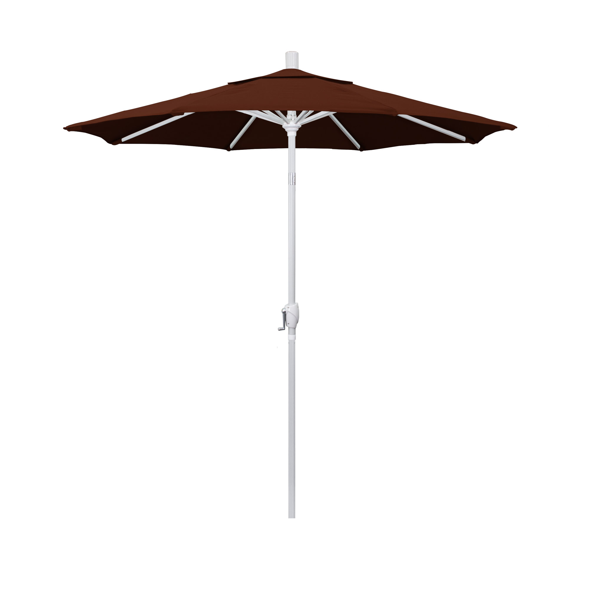 90'' Outdoor Umbrella, Brick - Polyester