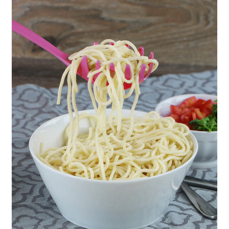Reston Lloyd Melamine Cooking Spaghetti Fork, Magenta